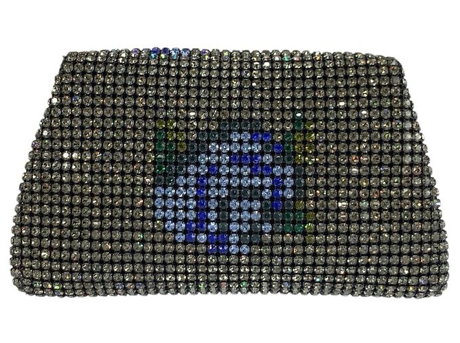 Bolsa de Ombro e Bolsa de Mão Bally Rose com Lantejoulas e Corrente - vista 2