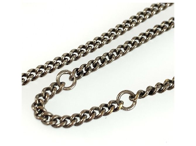 Collar Balenciaga BB Icon chapado en plata - vista 7