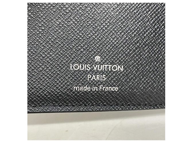 Louis Vuitton Monogram Eclipse Portefeuille Marco NM Wallet Negro - vista 4