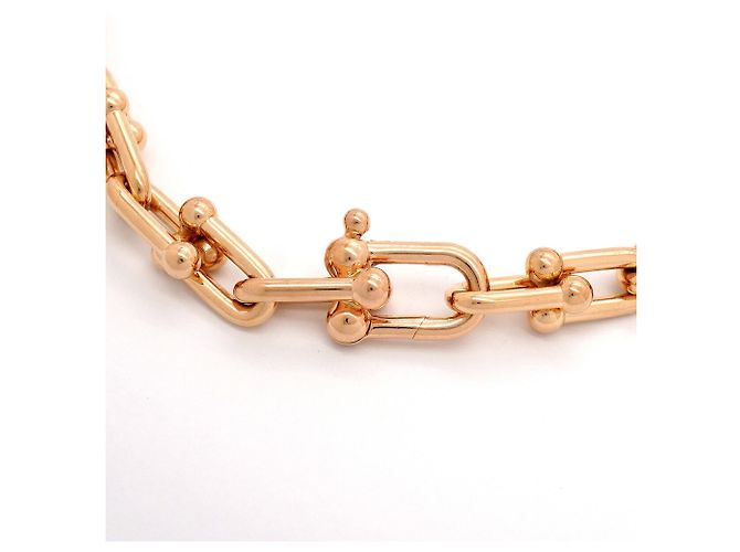 Autre Marque Collana Tiffany & Co. in oro rosa 18K a maglie medie - vista 4