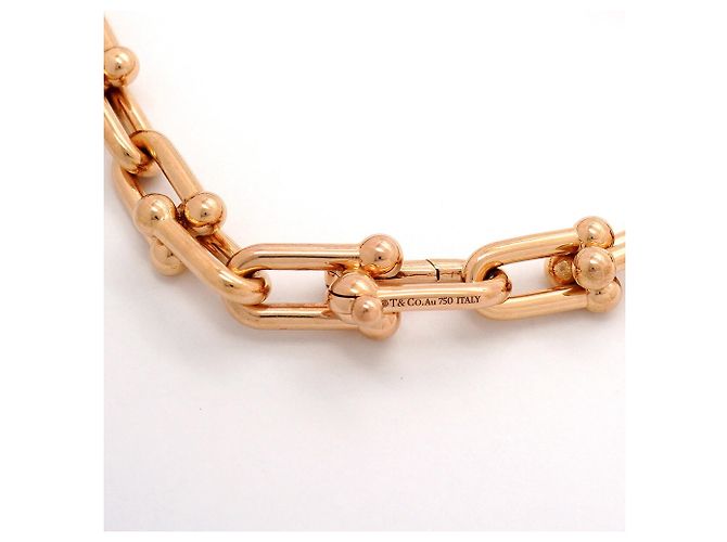Autre Marque Collana Tiffany & Co. in oro rosa 18K a maglie medie - vista 5