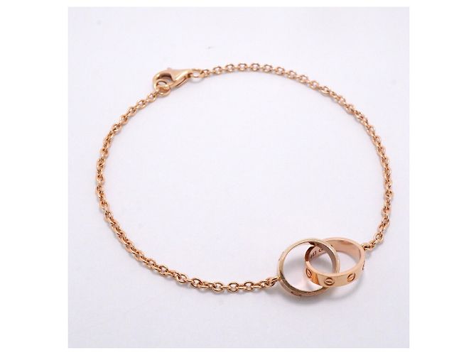 Bracciale Cartier Baby Love in oro rosa 18K - vista 2