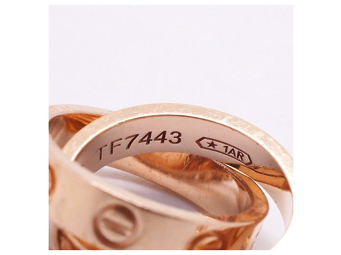 Bracciale Cartier Baby Love in oro rosa 18K - vista 6