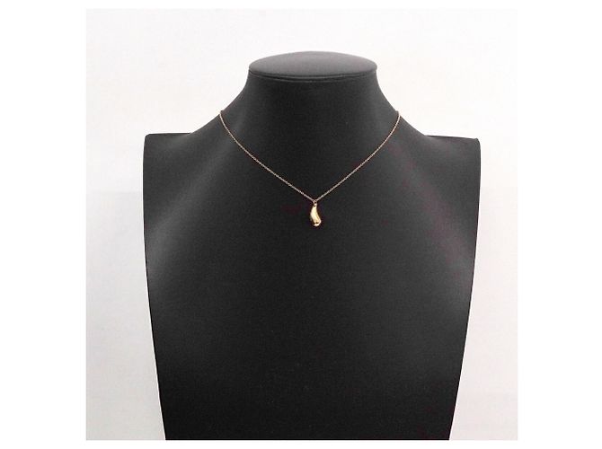 Autre Marque Collana Teardrop di Tiffany & Co. in oro giallo 18K - vista 8