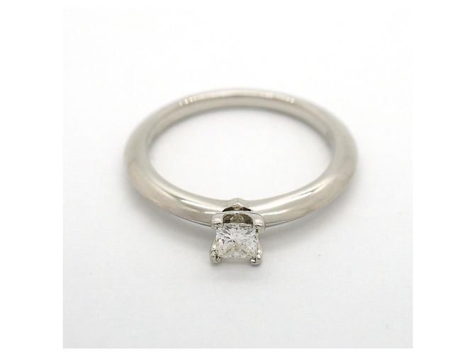 Autre Marque Tiffany & Co. Platin-Solitär-Diamantring - Ansicht 3
