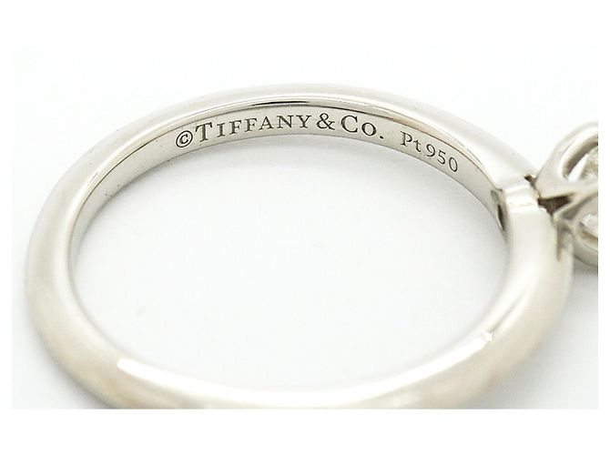 Autre Marque Tiffany & Co. Platin-Solitär-Diamantring - Ansicht 4