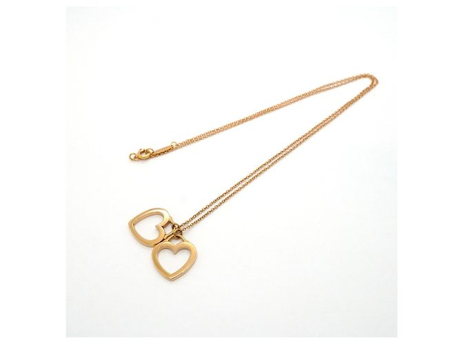 Autre Marque Tiffany & Co. Sentimental Double Heart Halskette - Ansicht 3