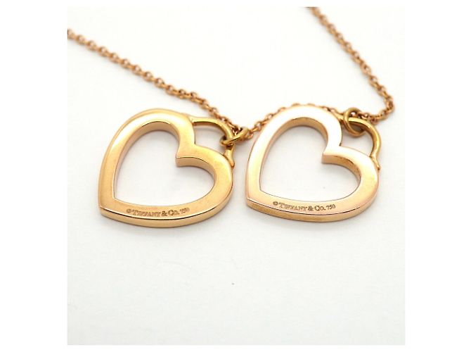 Autre Marque Tiffany & Co. Sentimental Double Heart Halskette - Ansicht 6