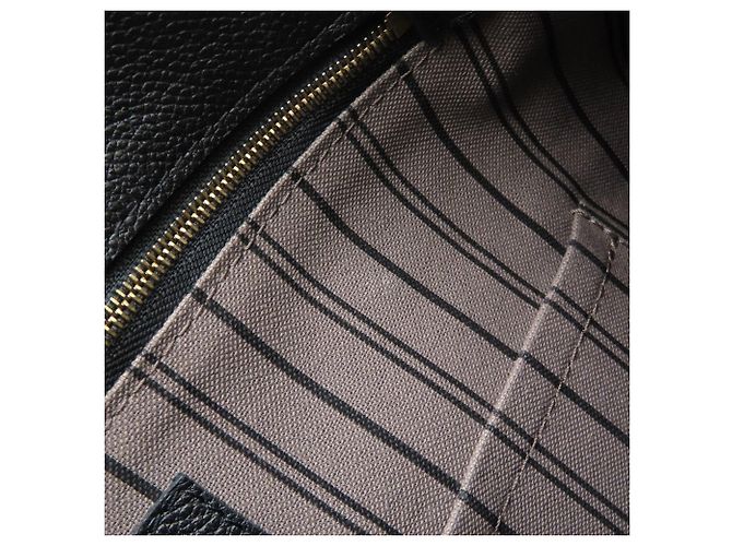 Sac à épaule Louis Vuitton Monogram Empreinte Spontini Noir - vue 10