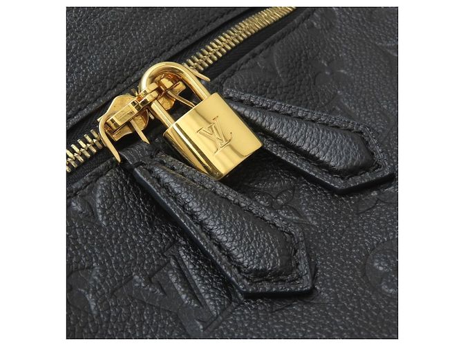 Sac à épaule Louis Vuitton Monogram Empreinte Spontini Noir - vue 12
