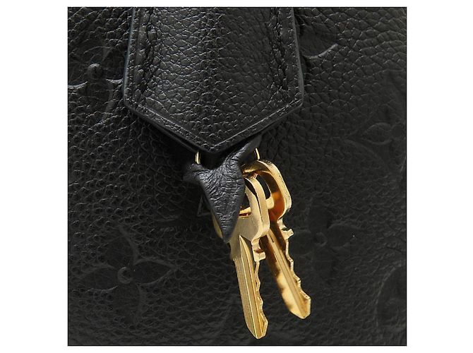 Sac à épaule Louis Vuitton Monogram Empreinte Spontini Noir - vue 13