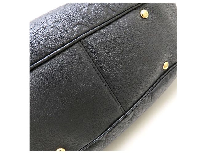 Sac à épaule Louis Vuitton Monogram Empreinte Spontini Noir - vue 17