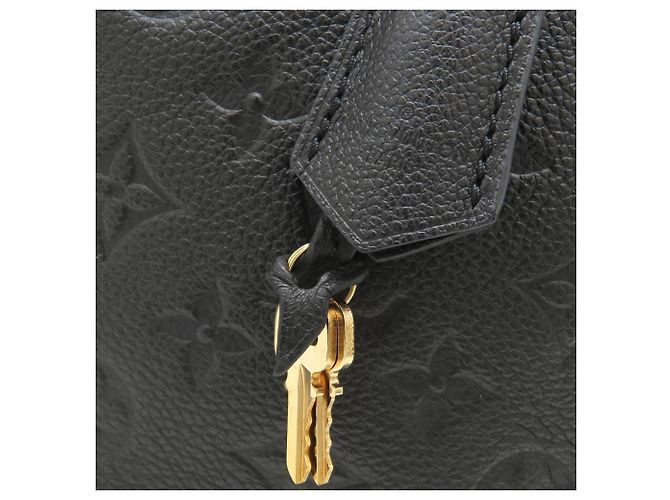 Sac à épaule Louis Vuitton Monogram Empreinte Spontini Noir - vue 25