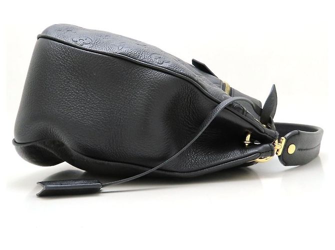 Sac à épaule Louis Vuitton Monogram Empreinte Spontini Noir - vue 3