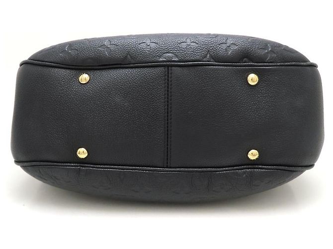 Sac à épaule Louis Vuitton Monogram Empreinte Spontini Noir - vue 4
