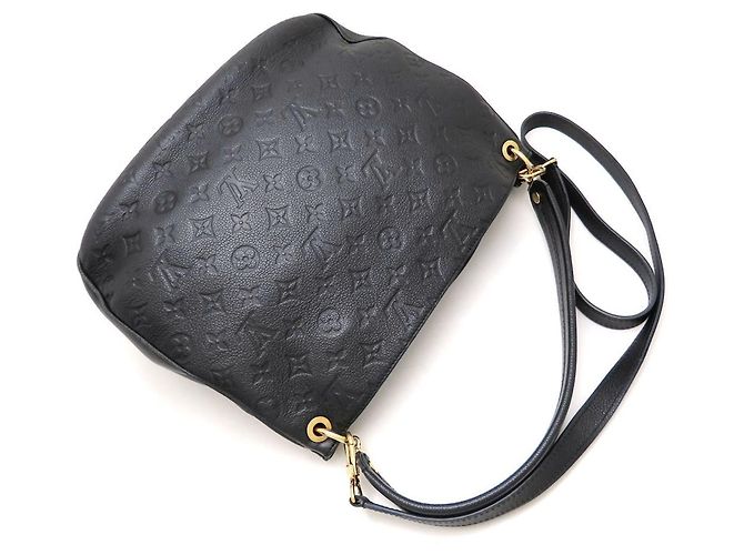 Sac à épaule Louis Vuitton Monogram Empreinte Spontini Noir - vue 5
