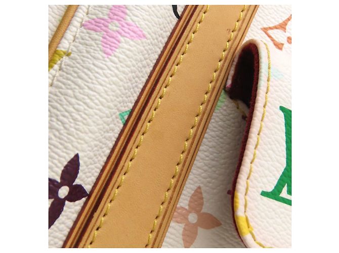 Louis Vuitton Monogram Multi Priscilla Handbag White - view 16
