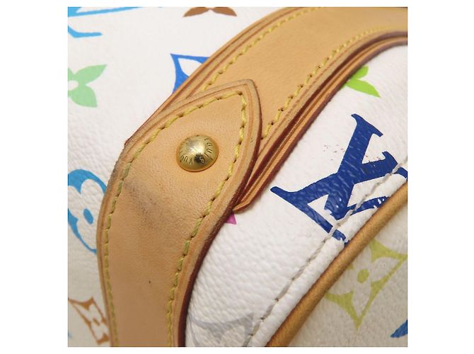Louis Vuitton Monogram Multi Priscilla Handbag White - view 19