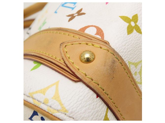 Louis Vuitton Monogram Multi Priscilla Handbag White - view 20
