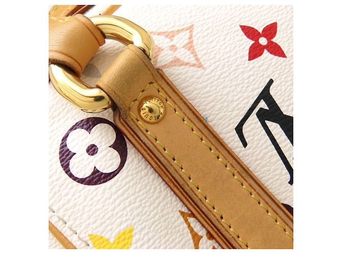 Louis Vuitton Monogram Multi Priscilla Handbag White - view 26