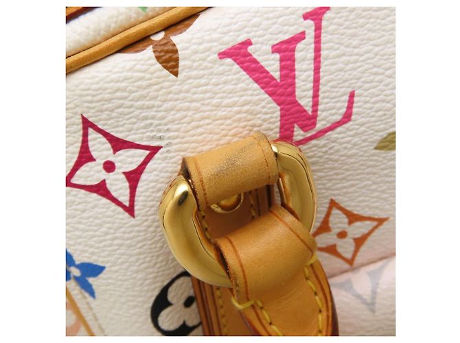 Louis Vuitton Monogram Multi Priscilla Handbag White - view 28