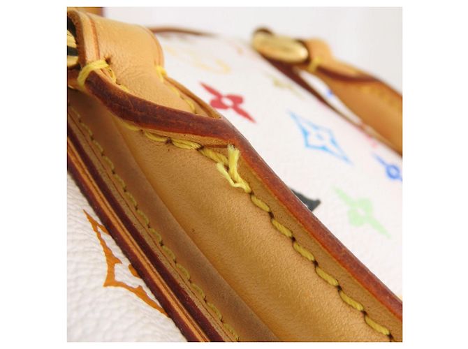 Louis Vuitton Monogram Multi Priscilla Handbag White - view 29