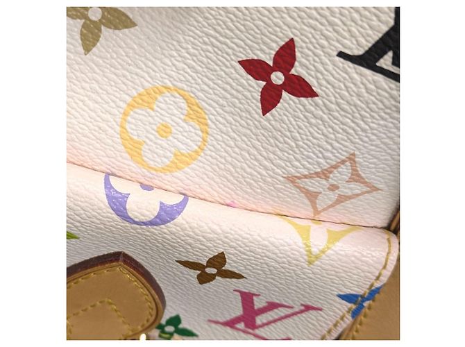 Louis Vuitton Monogram Multi Priscilla Handbag White - view 32