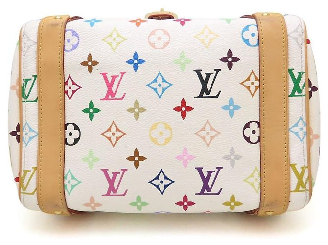 Louis Vuitton Monogram Multi Priscilla Handbag White - view 4