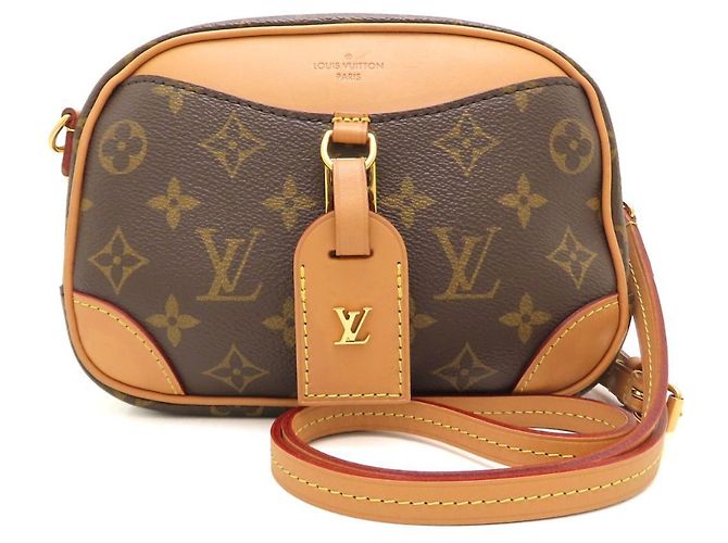Bolso de hombro Louis Vuitton Monogram Deauville MINI M45528 Castaño - vista 2