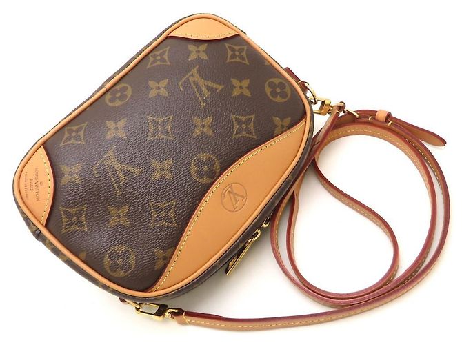 Bolso de hombro Louis Vuitton Monogram Deauville MINI M45528 Castaño - vista 5