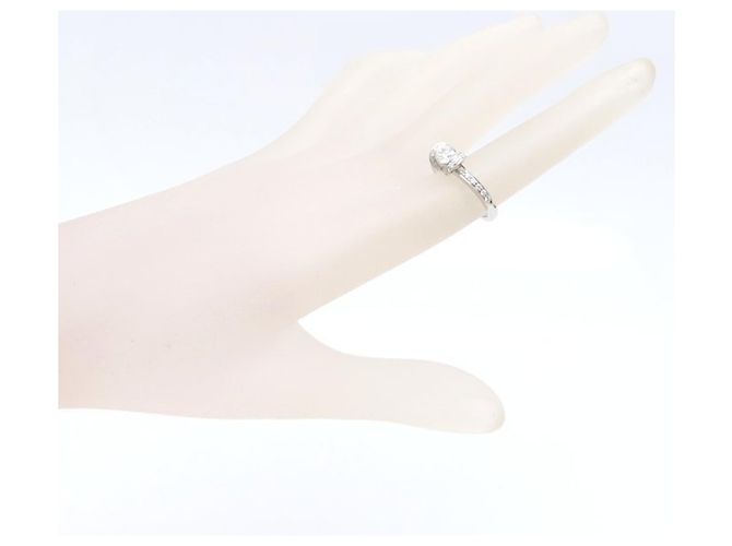 Autre Marque Bague de fiançailles Tiffany Ribbon en diamant - vue 10