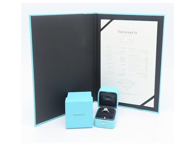 Autre Marque Bague de fiançailles Tiffany Ribbon en diamant - vue 7