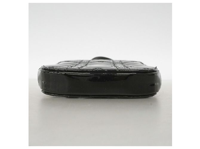 Christian Dior Cannage Schultertasche Schwarz - Ansicht 3