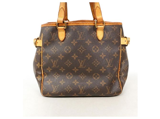 Bolso Louis Vuitton Monogram Batignolles Castaño - vista 11