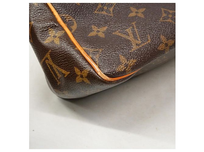 Bolso Louis Vuitton Monogram Batignolles Castaño - vista 8