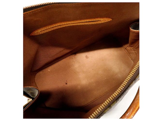 Sac à main Louis Vuitton Alma Monogram Marron - vue 4