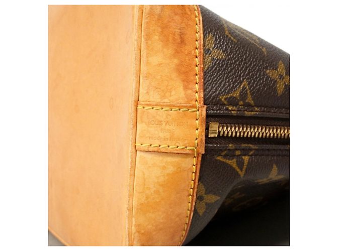 Sac à main Louis Vuitton Alma Monogram Marron - vue 5