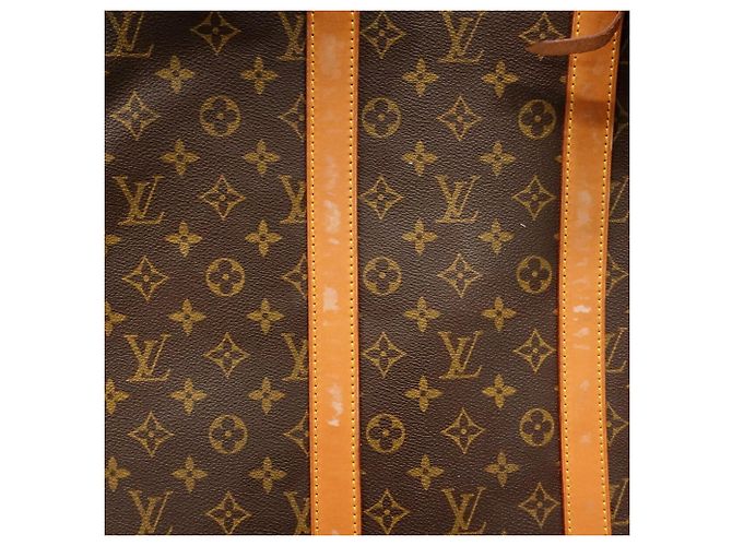 Borsa Louis Vuitton Brown Boston Monogram Sirius 60 Marrone - vista 10