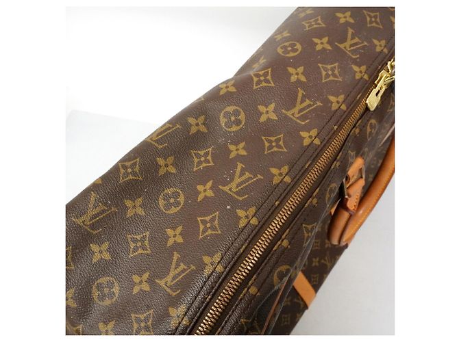 Borsa Louis Vuitton Brown Boston Monogram Sirius 60 Marrone - vista 12