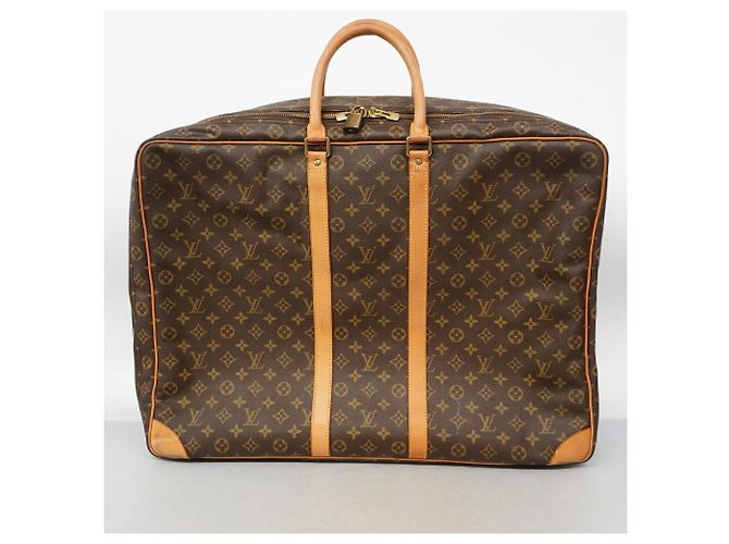 Borsa Louis Vuitton Brown Boston Monogram Sirius 60 Marrone - vista 14