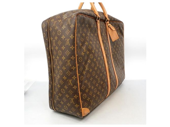 Borsa Louis Vuitton Brown Boston Monogram Sirius 60 Marrone - vista 2