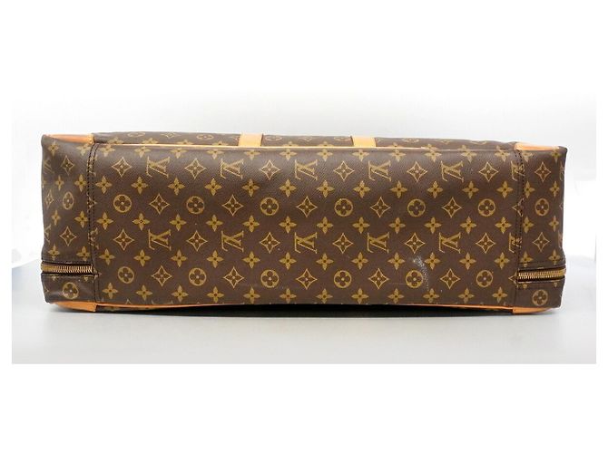 Borsa Louis Vuitton Brown Boston Monogram Sirius 60 Marrone - vista 3
