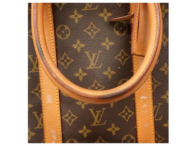 Borsa Louis Vuitton Brown Boston Monogram Sirius 60 Marrone - vista 9