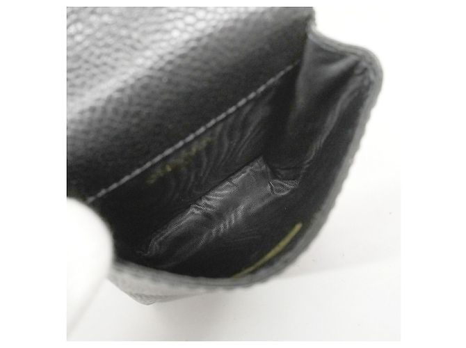 Chanel Black Grained Calfskin Cigarette Case - view 4