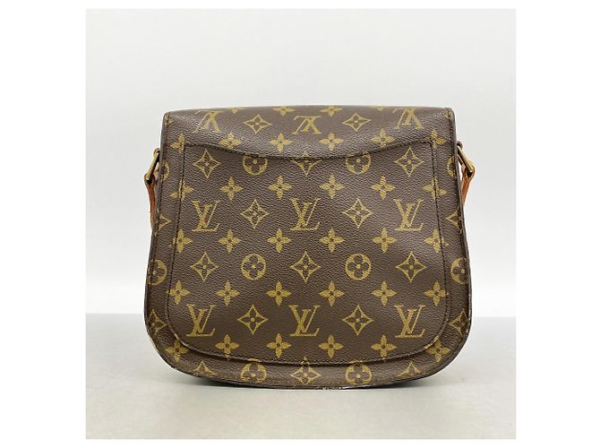 Bolso de hombro Louis Vuitton Monogram Saint Cloud GM Castaño - vista 14