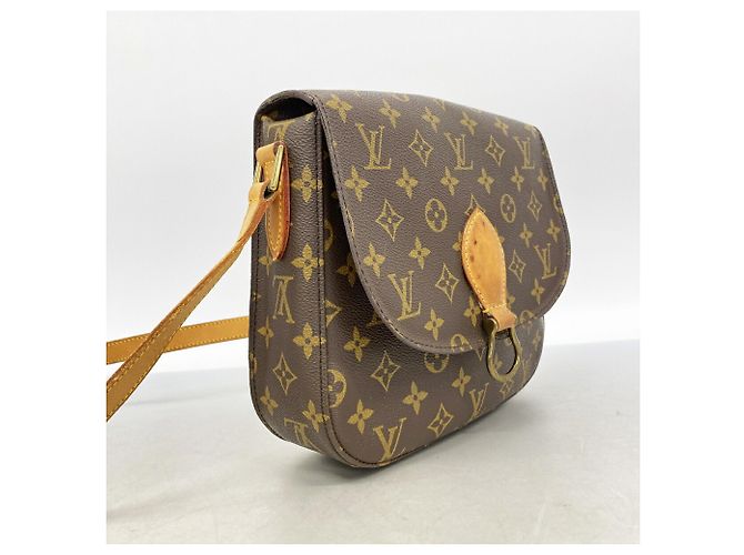 Bolso de hombro Louis Vuitton Monogram Saint Cloud GM Castaño - vista 2