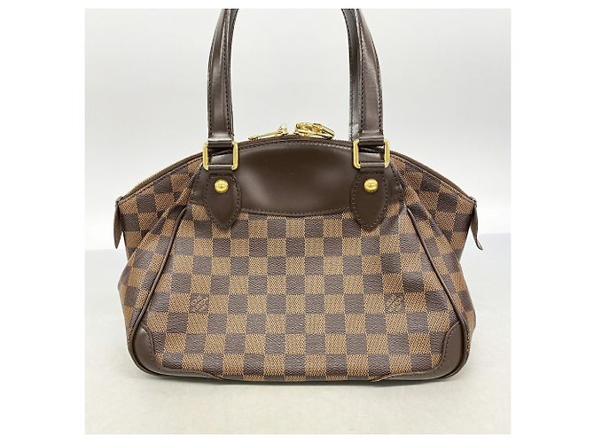 Borsa Louis Vuitton Damier Verona PM N41117 in Ebene Damier ebene - vista 11