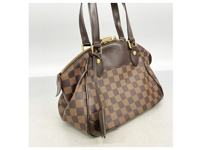 Borsa Louis Vuitton Damier Verona PM N41117 in Ebene Damier ebene - vista 2