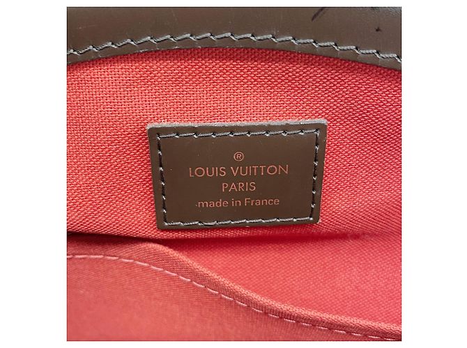 Borsa Louis Vuitton Damier Verona PM N41117 in Ebene Damier ebene - vista 5