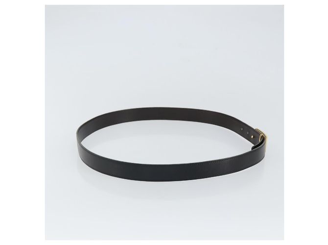 Hermès Hermes Buckle Belt Leather Thin Black - view 4